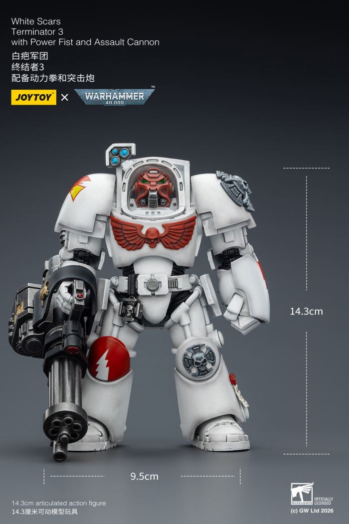 Warhammer - Imperial Fist Terminator Squad & White Scar Legion Terminator Squad 1/18