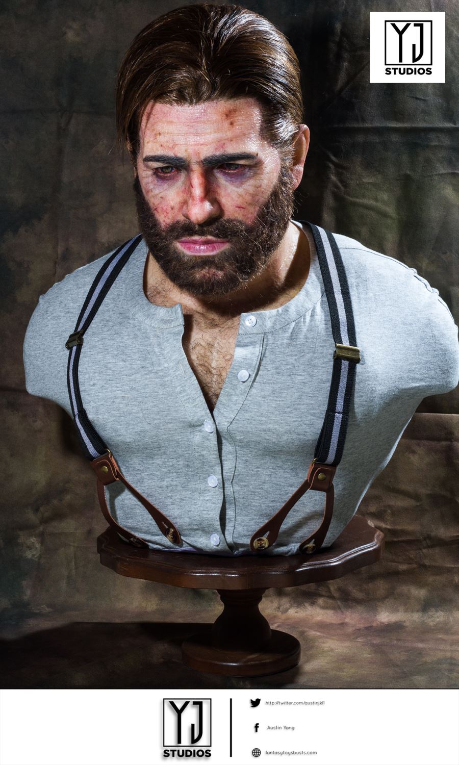 Bust of Morgan Sick version - Red Dead Redemption 2