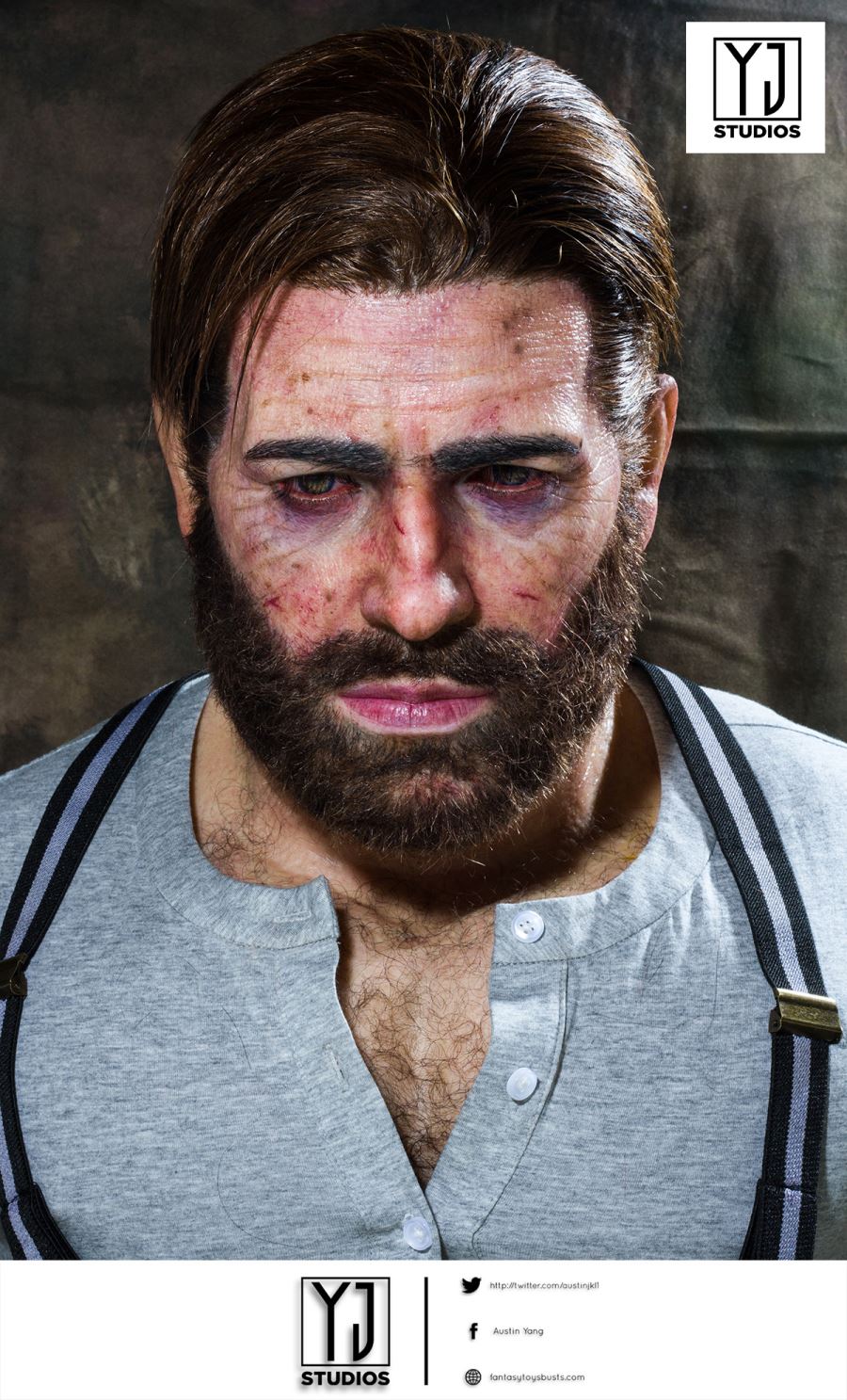 Bust of Morgan Sick version - Red Dead Redemption 2