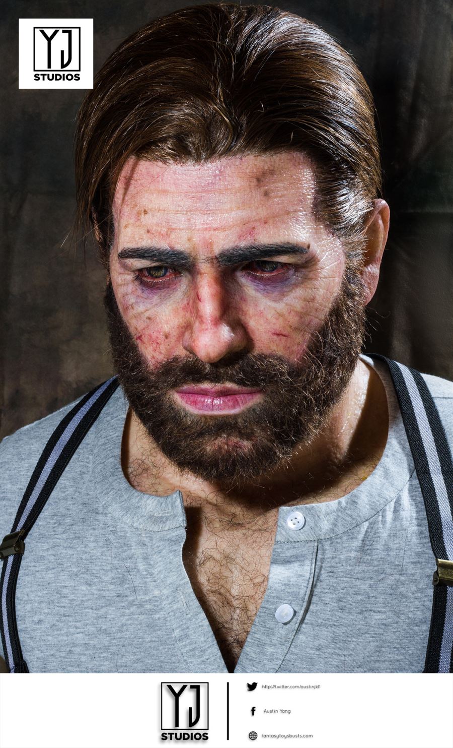 Bust of Morgan Sick version - Red Dead Redemption 2