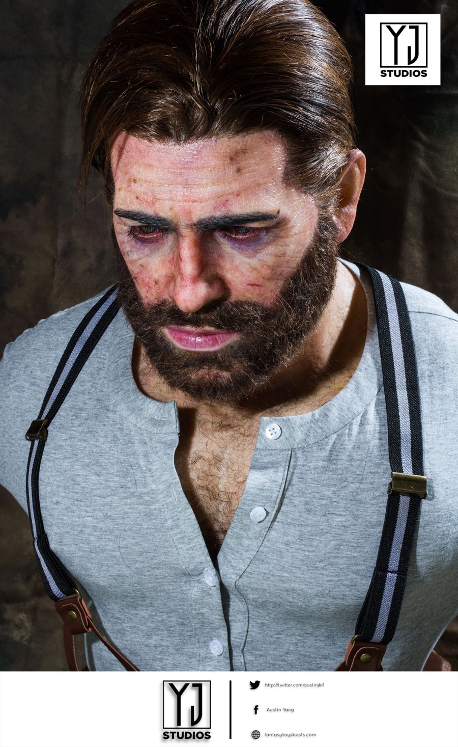 Bust of Morgan Sick version - Red Dead Redemption 2