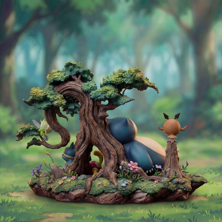 Sleeping Snorlax - Pokemon