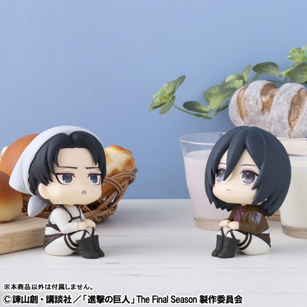 LookUp Attack on Titan - Levi Cleaning Ver & Mikasa Ackerman