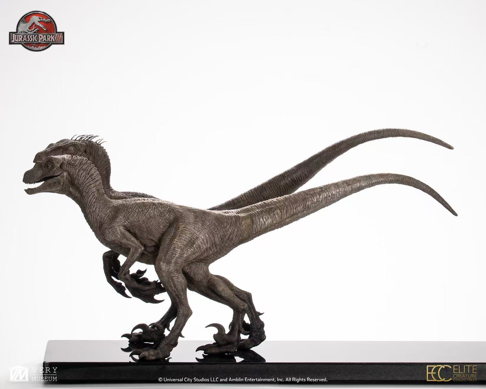 Velociraptors [Bronze] - Jurassic Park 3 1/8