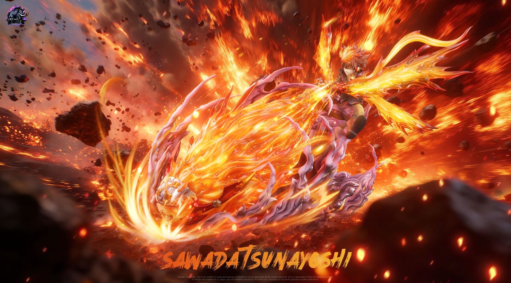 Double x Burner Sawada Tsunayoshi