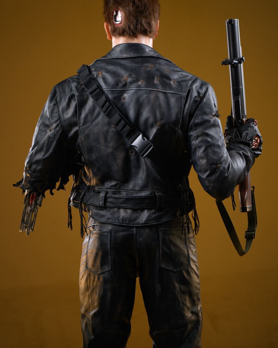 Terminator T800 battle damage 1/1 life size statue