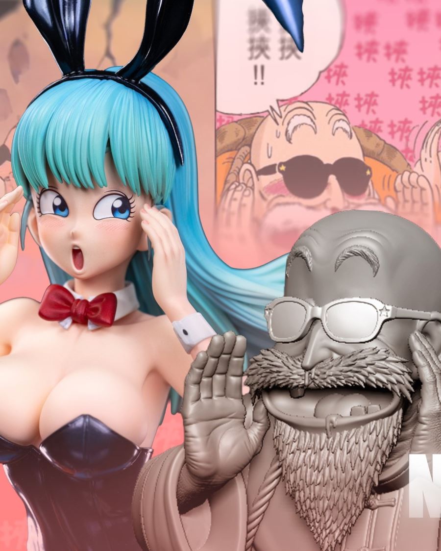 Master Studio - Fire Mountain Arc Bunny Girl Bulma Dragon Ball