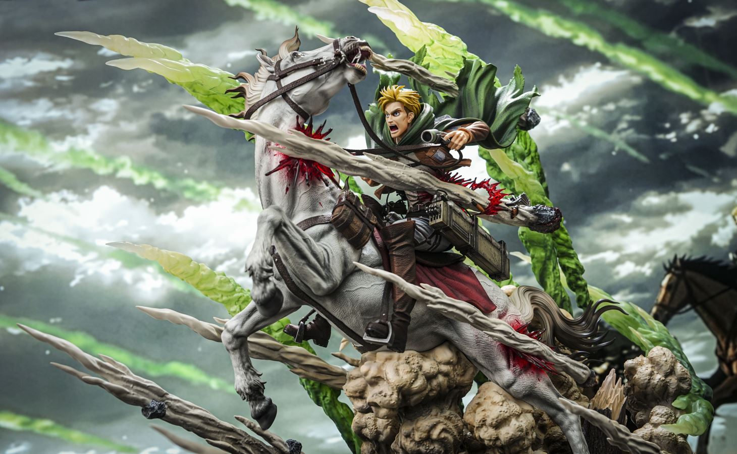Erwin Smith Death Charge - Attack On Titan