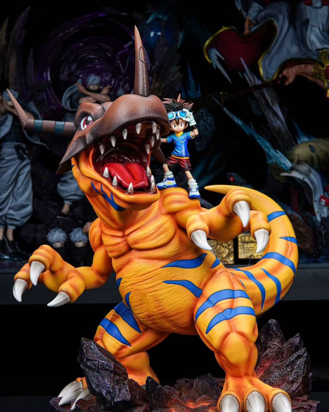 Greymon x Yagami Taichi - Digimon