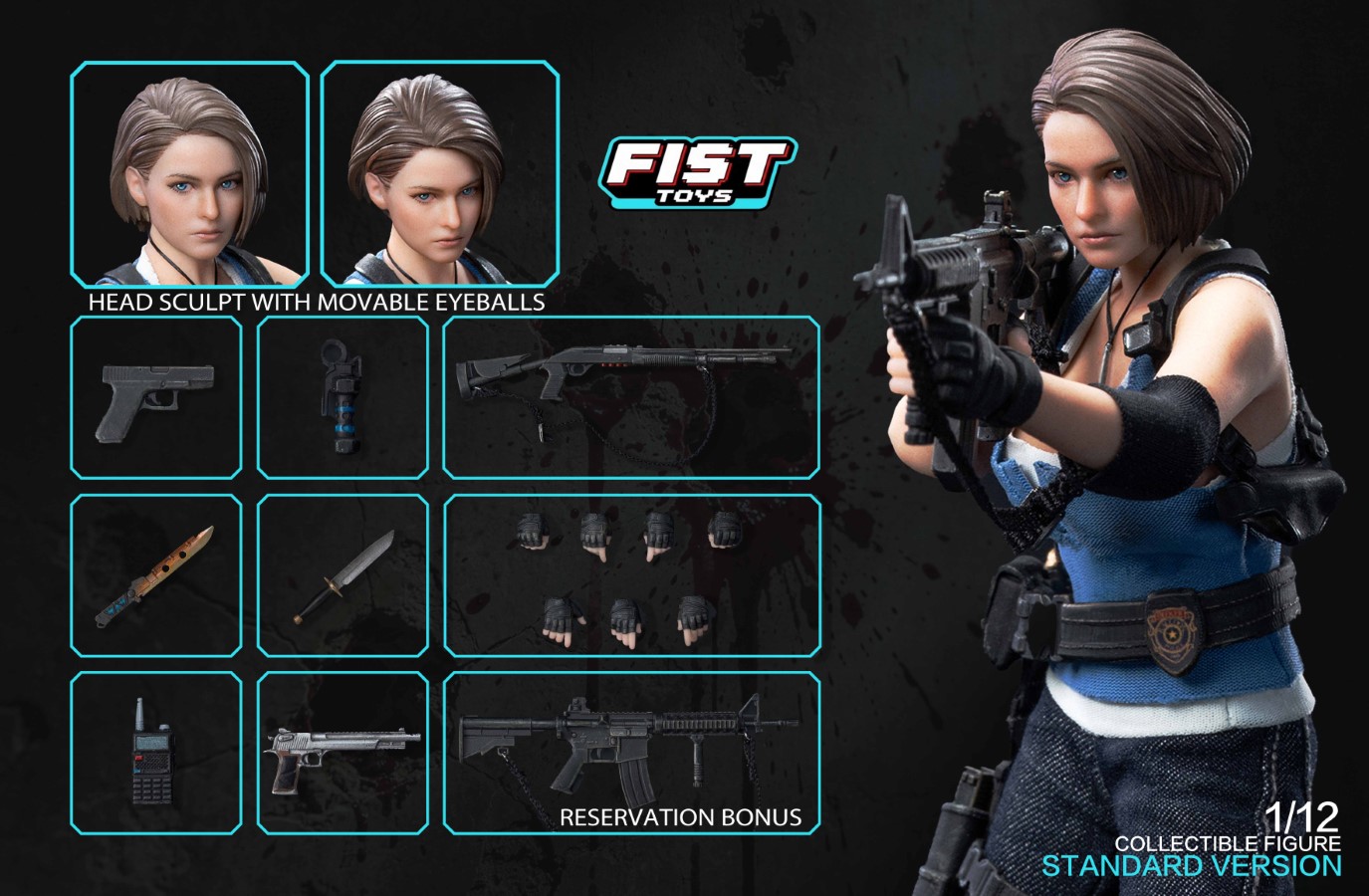 Jill Valentine - Resident Evil 1/12