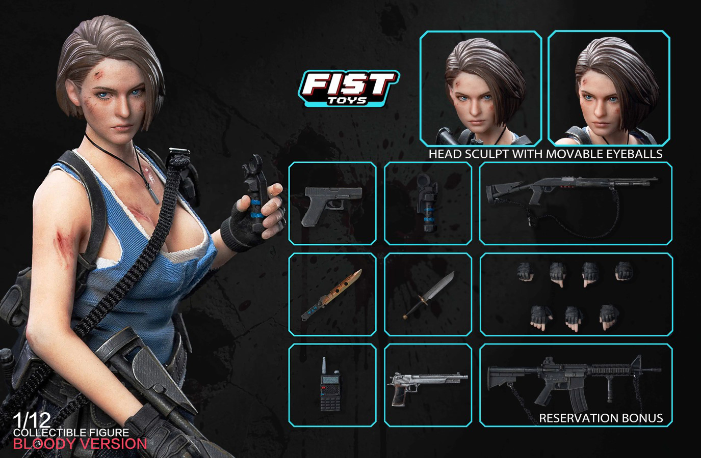 Jill Valentine - Resident Evil 1/12
