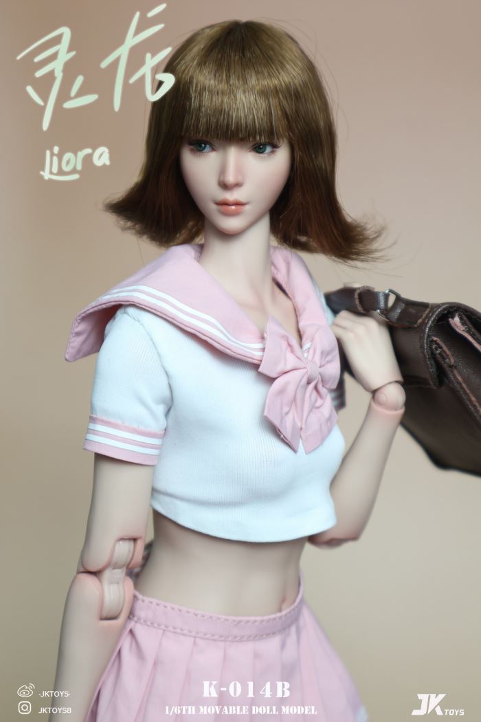 Asian Beauty Head Sculpture - Liora the Dragon 1/6