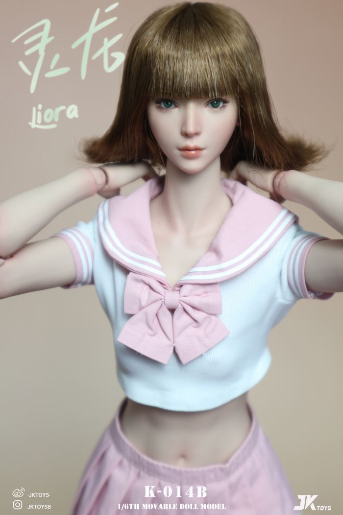 Asian Beauty Head Sculpture - Liora the Dragon 1/6