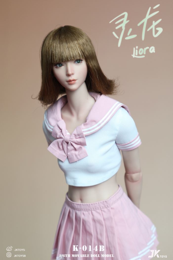 Asian Beauty Head Sculpture - Liora the Dragon 1/6