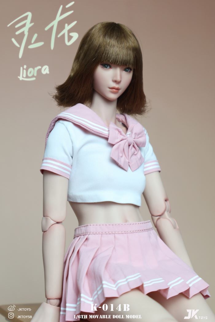 Asian Beauty Head Sculpture - Liora the Dragon 1/6