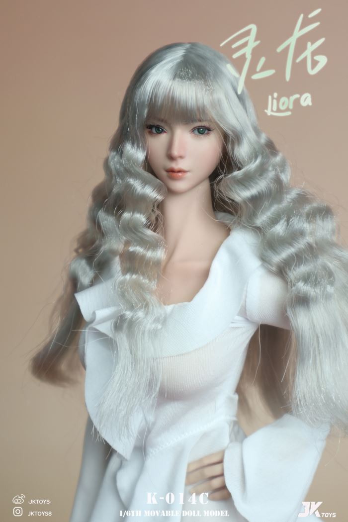 Asian Beauty Head Sculpture - Liora the Dragon 1/6