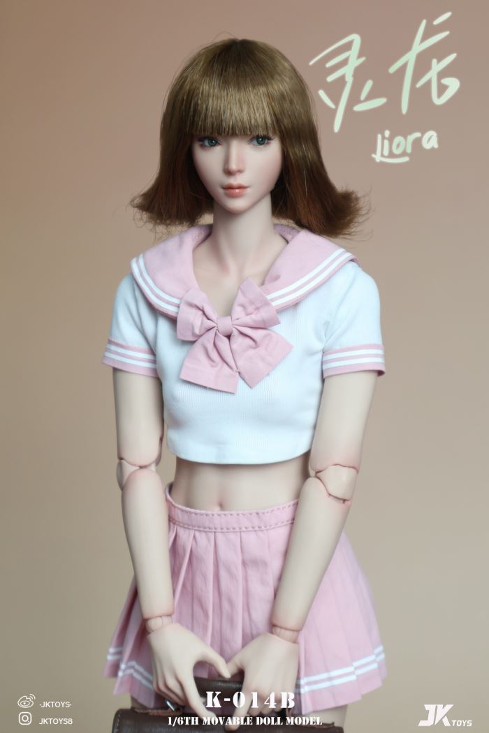 Asian Beauty Head Sculpture - Liora the Dragon 1/6