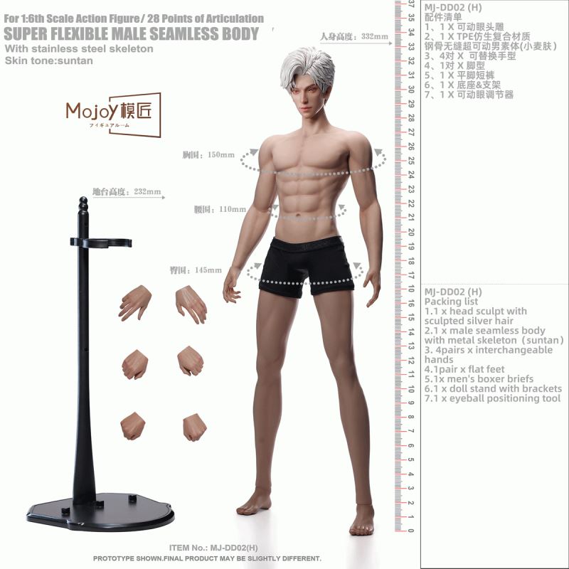 Gentleman Male Body 1/6