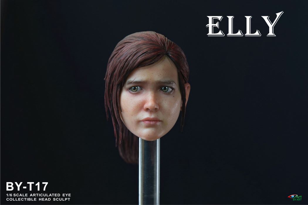 Articulated Eye Head Sculpt [BY-T16] JOREL / [BY-T17] ELLY 1/6