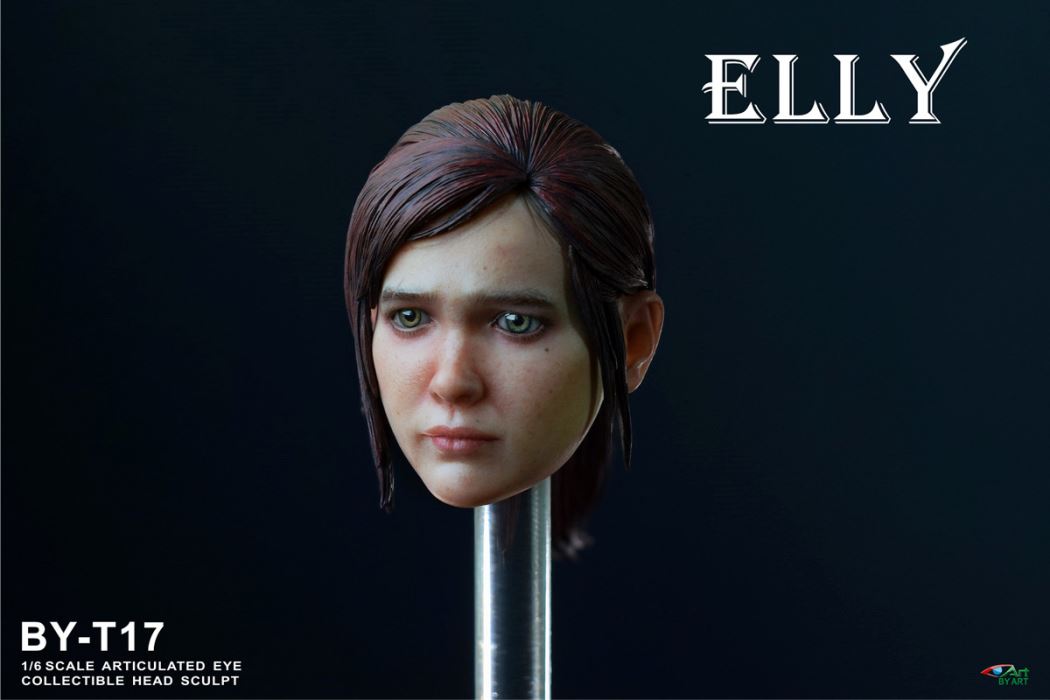 Articulated Eye Head Sculpt [BY-T16] JOREL / [BY-T17] ELLY 1/6