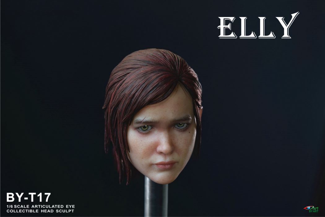 Articulated Eye Head Sculpt [BY-T16] JOREL / [BY-T17] ELLY 1/6
