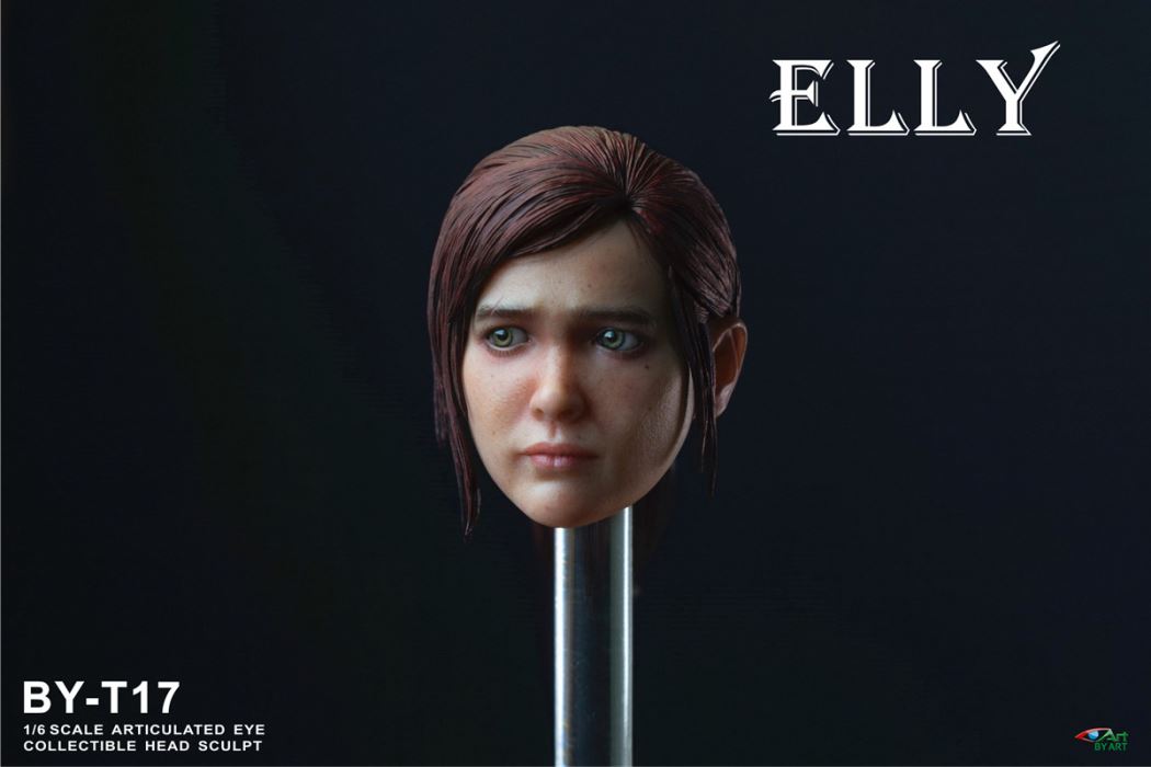 Articulated Eye Head Sculpt [BY-T16] JOREL / [BY-T17] ELLY 1/6