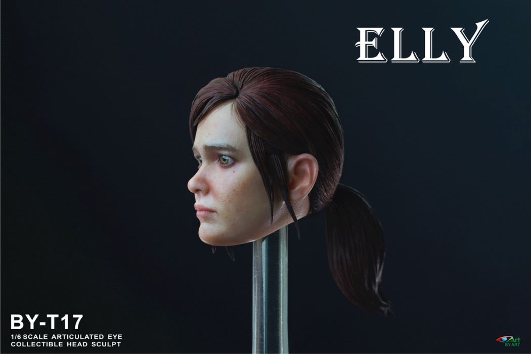 Articulated Eye Head Sculpt [BY-T16] JOREL / [BY-T17] ELLY 1/6