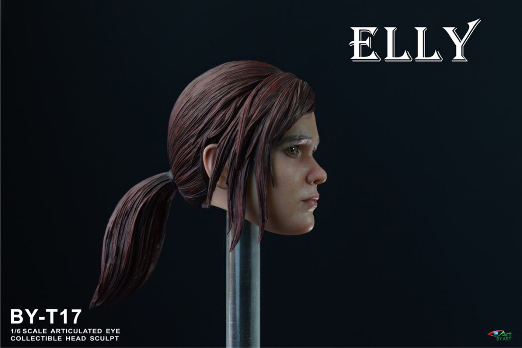 Articulated Eye Head Sculpt [BY-T16] JOREL / [BY-T17] ELLY 1/6