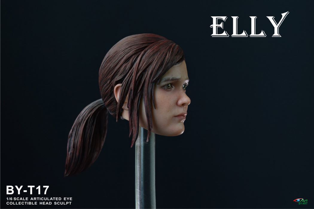 Articulated Eye Head Sculpt [BY-T16] JOREL / [BY-T17] ELLY 1/6