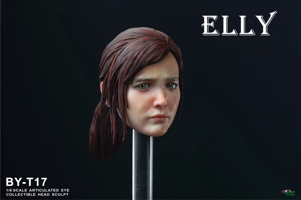 Articulated Eye Head Sculpt [BY-T16] JOREL / [BY-T17] ELLY 1/6