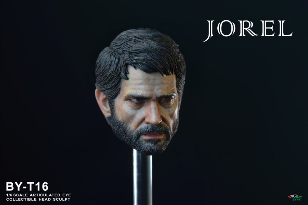 Articulated Eye Head Sculpt [BY-T16] JOREL / [BY-T17] ELLY 1/6