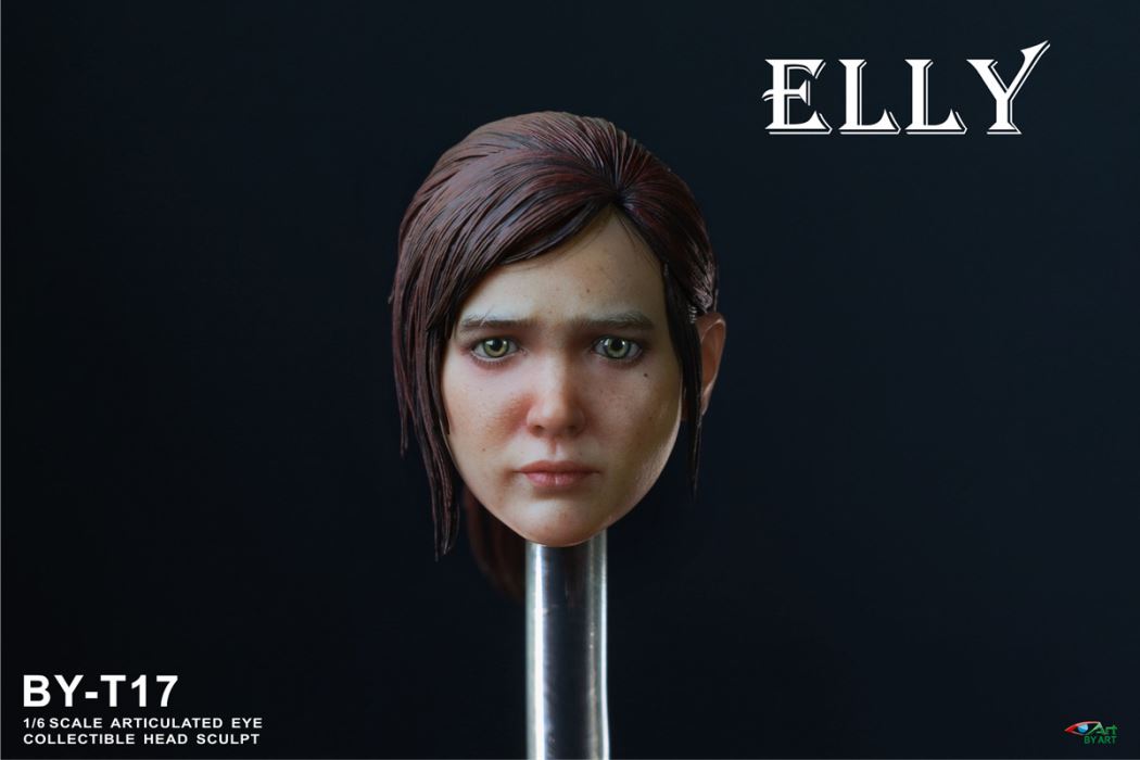Articulated Eye Head Sculpt [BY-T16] JOREL / [BY-T17] ELLY 1/6