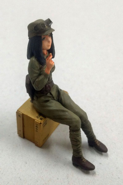 Rekisou Wotome Itsuka w/Type 94 Tankette Late Repaired 1/35