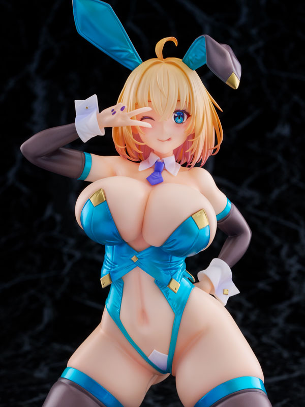 KoiKoi -Sakura- Sophia F. Shirring Blue Bunny ver. Wall Scroll Set Deluxe Edition 1/6