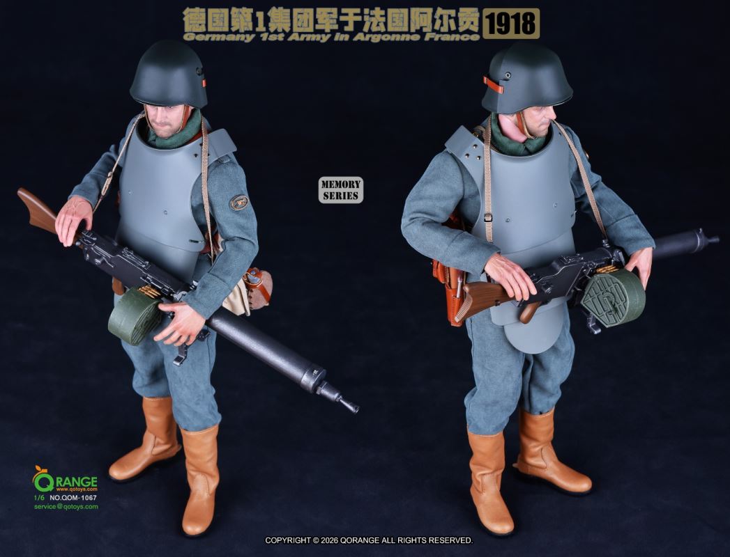 Germany 1st Army in Argonne France 1918 [NO.QOM-1067] 1/6