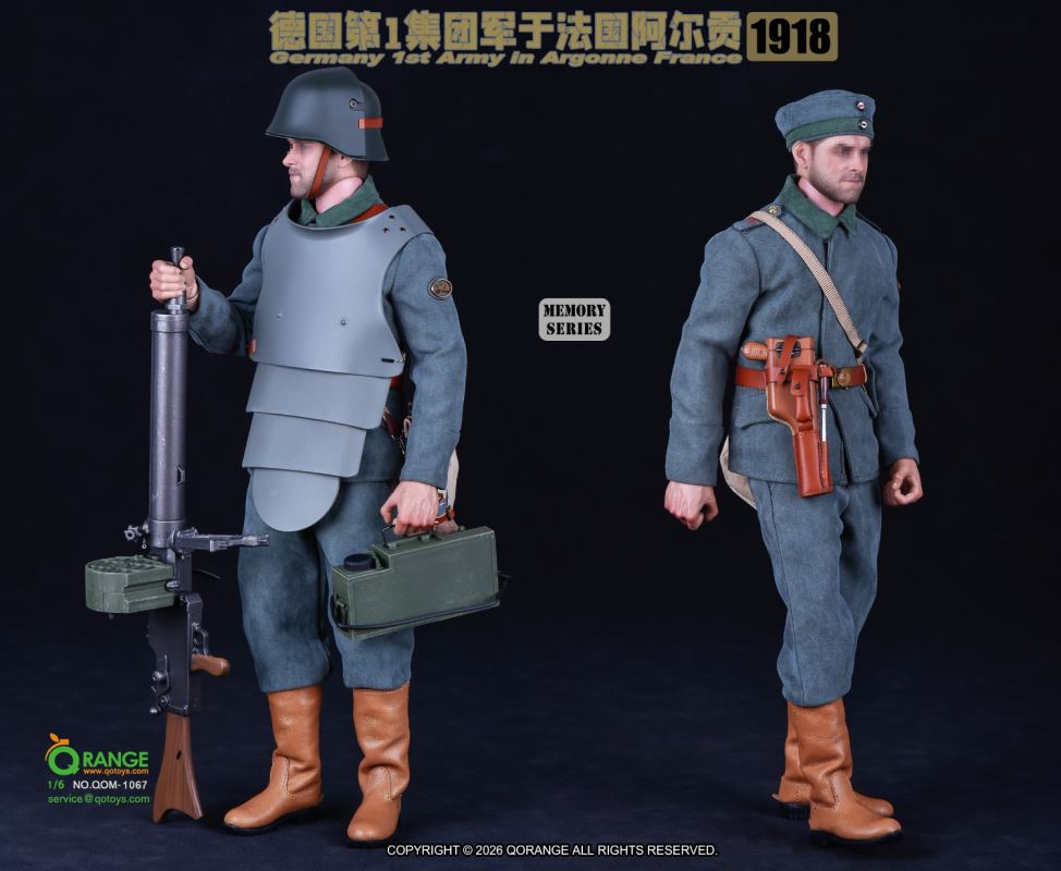 Germany 1st Army in Argonne France 1918 [NO.QOM-1067] 1/6