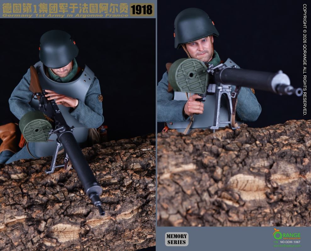 Germany 1st Army in Argonne France 1918 [NO.QOM-1067] 1/6