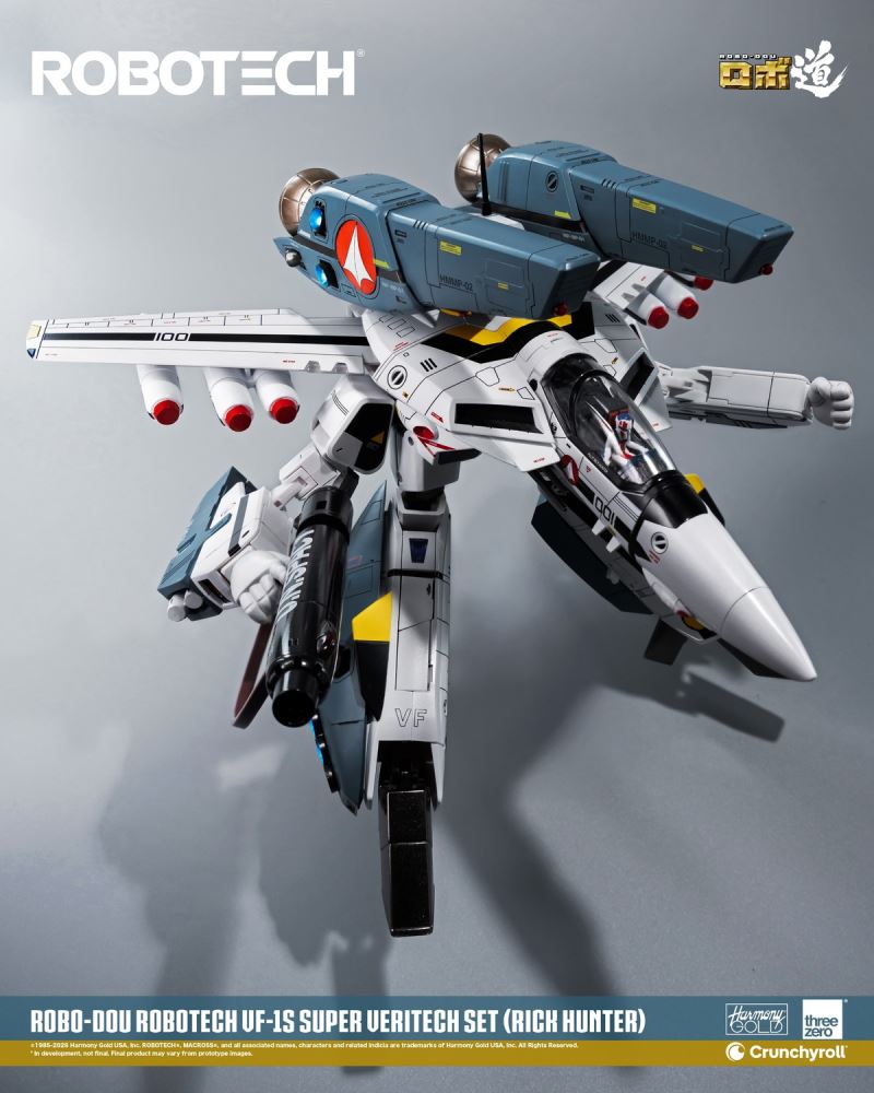 Space Fortress VF-1S Transforming Fighter Super Armor Suit Rick Carter /