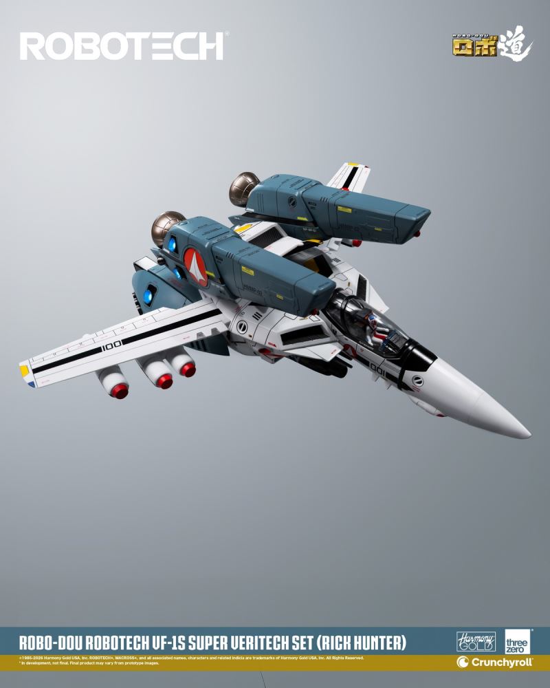 Space Fortress VF-1S Transforming Fighter Super Armor Suit Rick Carter /
