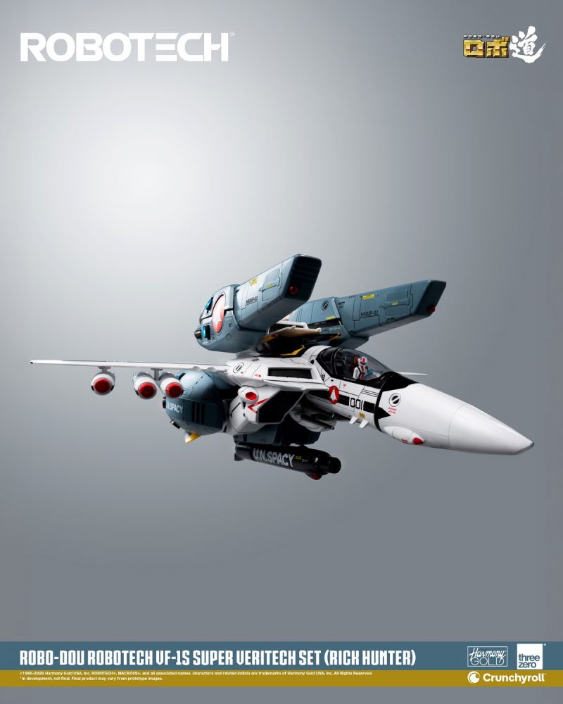 Space Fortress VF-1S Transforming Fighter Super Armor Suit Rick Carter /
