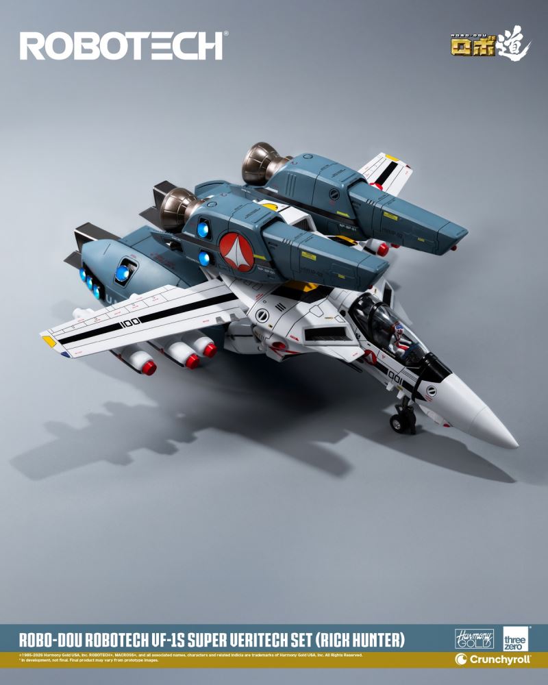 Space Fortress VF-1S Transforming Fighter Super Armor Suit Rick Carter /