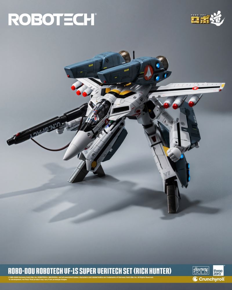 Space Fortress VF-1S Transforming Fighter Super Armor Suit Rick Carter /