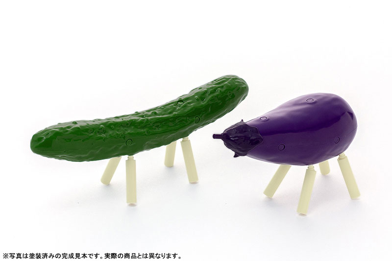 Shoryo Uma Plastic Model Cucumber & Eggplant 1/1