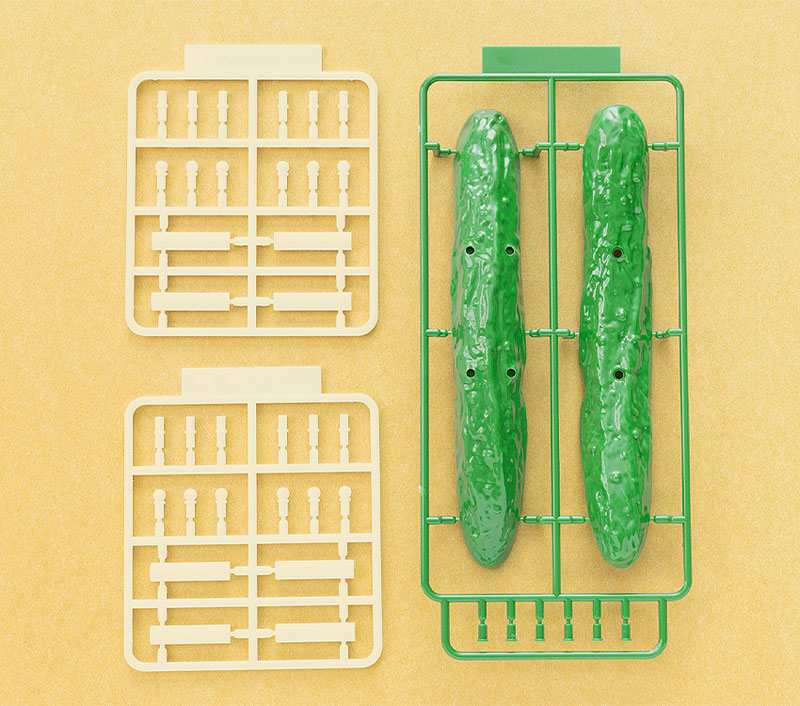 Shoryo Uma Plastic Model Cucumber & Eggplant 1/1