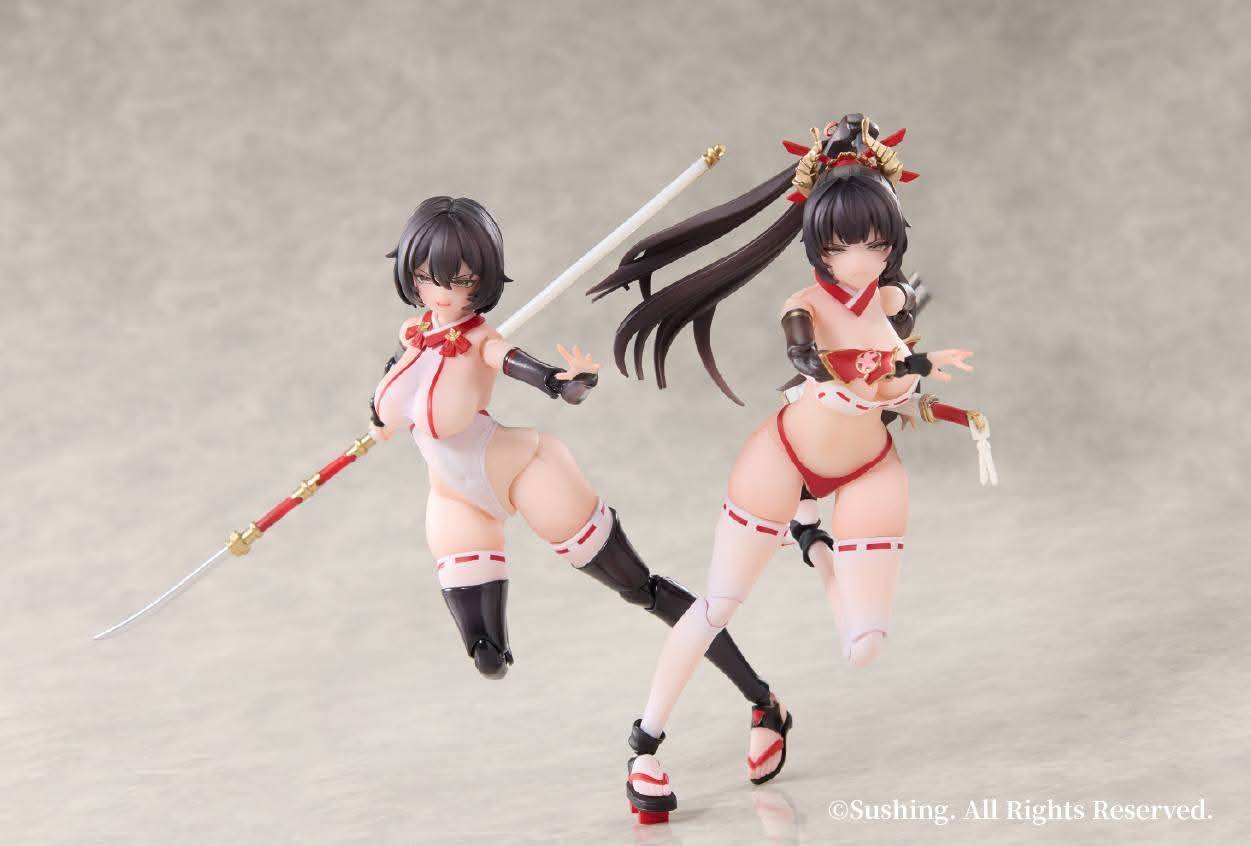 Combat Priestess - Sakura Uefuji & Kikyou Uefuji 1/12