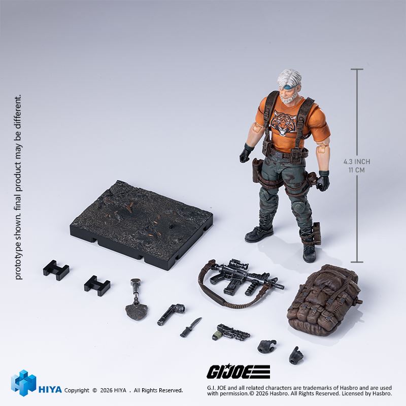 G.I. Joe Special Forces Outback Tiger Power Edition 1/18