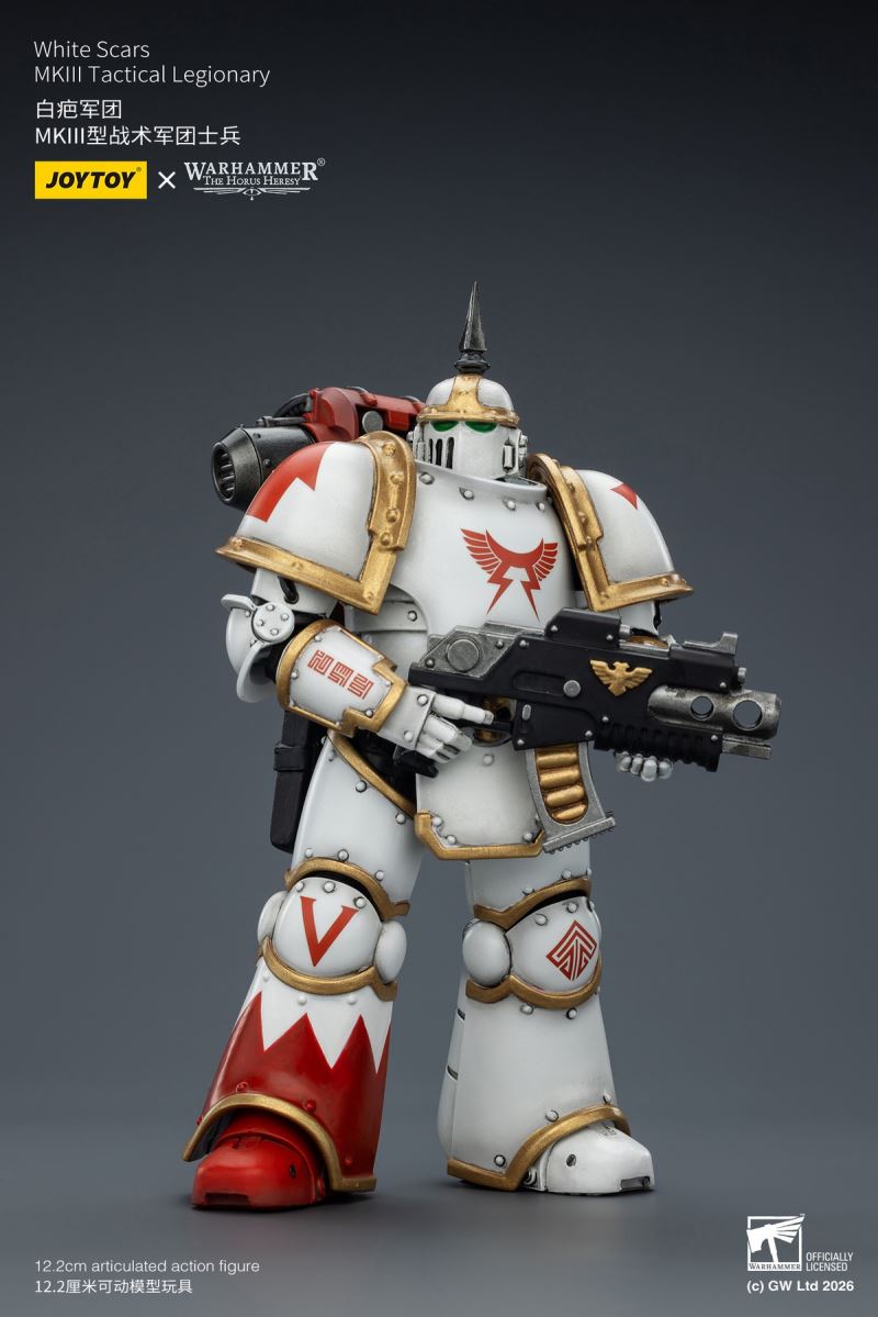 Warhammer White Scar Legion - Chagatai Khan / MKIII / MKVI Tactical Legion Soldier