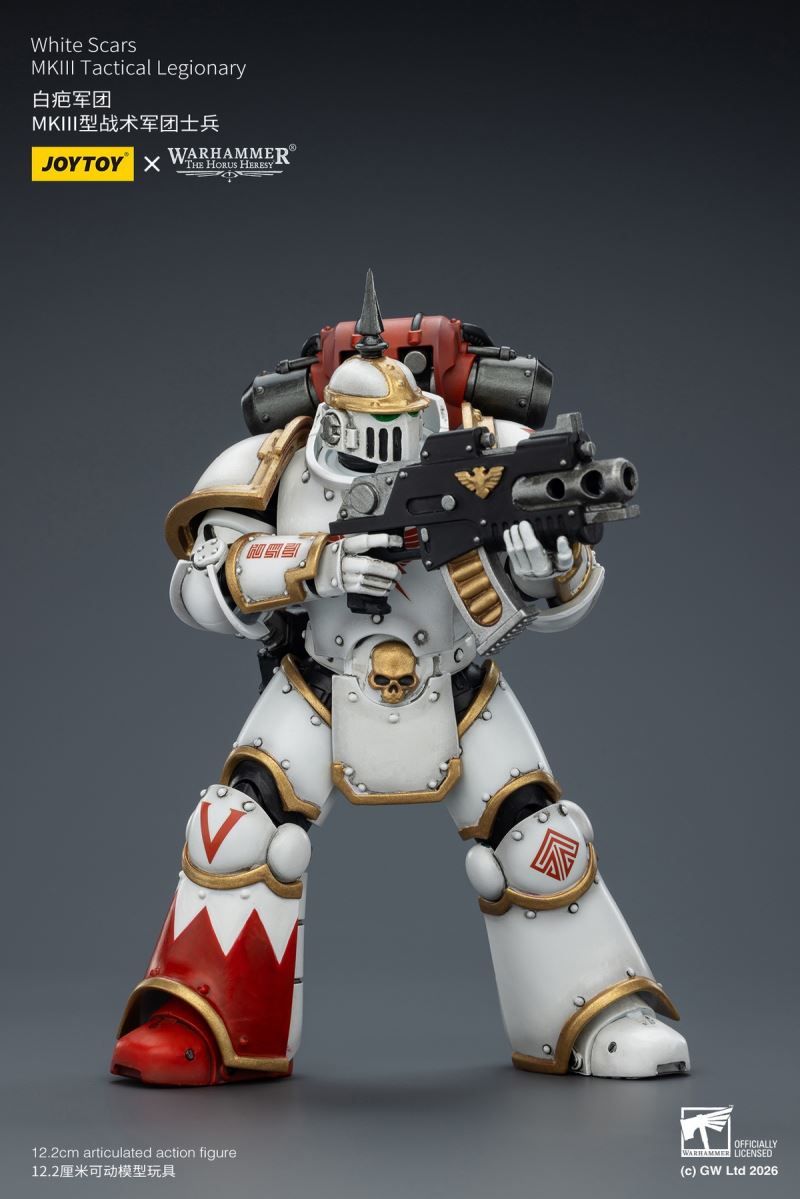 Warhammer White Scar Legion - Chagatai Khan / MKIII / MKVI Tactical Legion Soldier