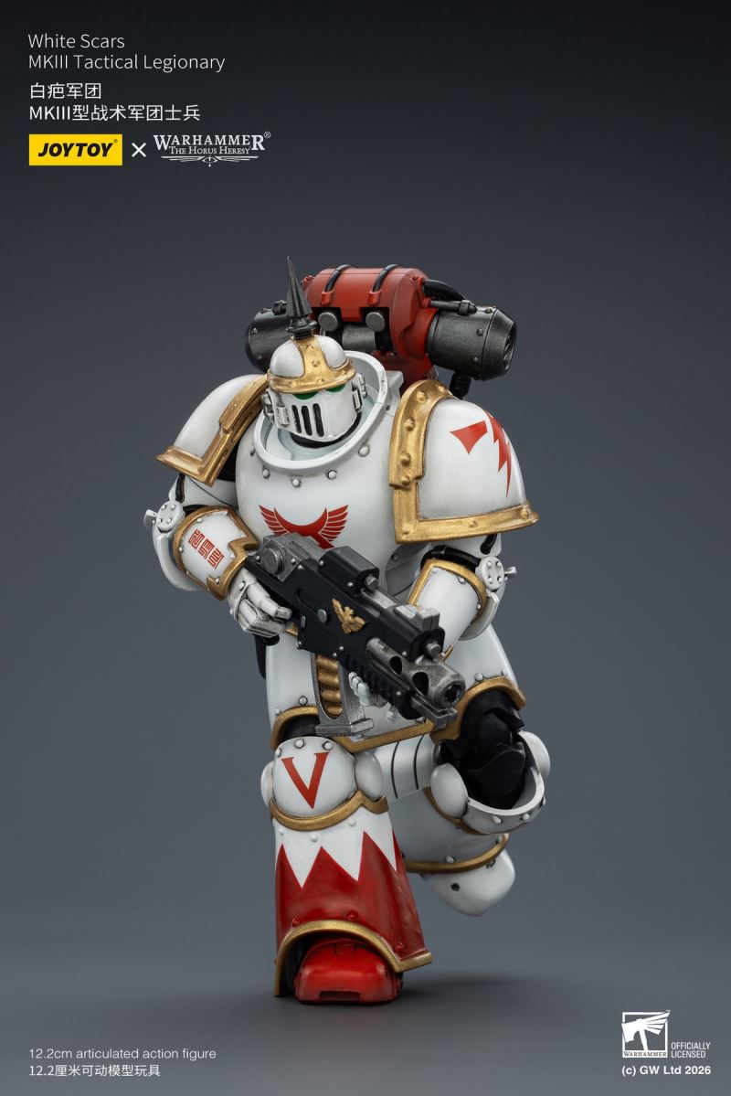 Warhammer White Scar Legion - Chagatai Khan / MKIII / MKVI Tactical Legion Soldier