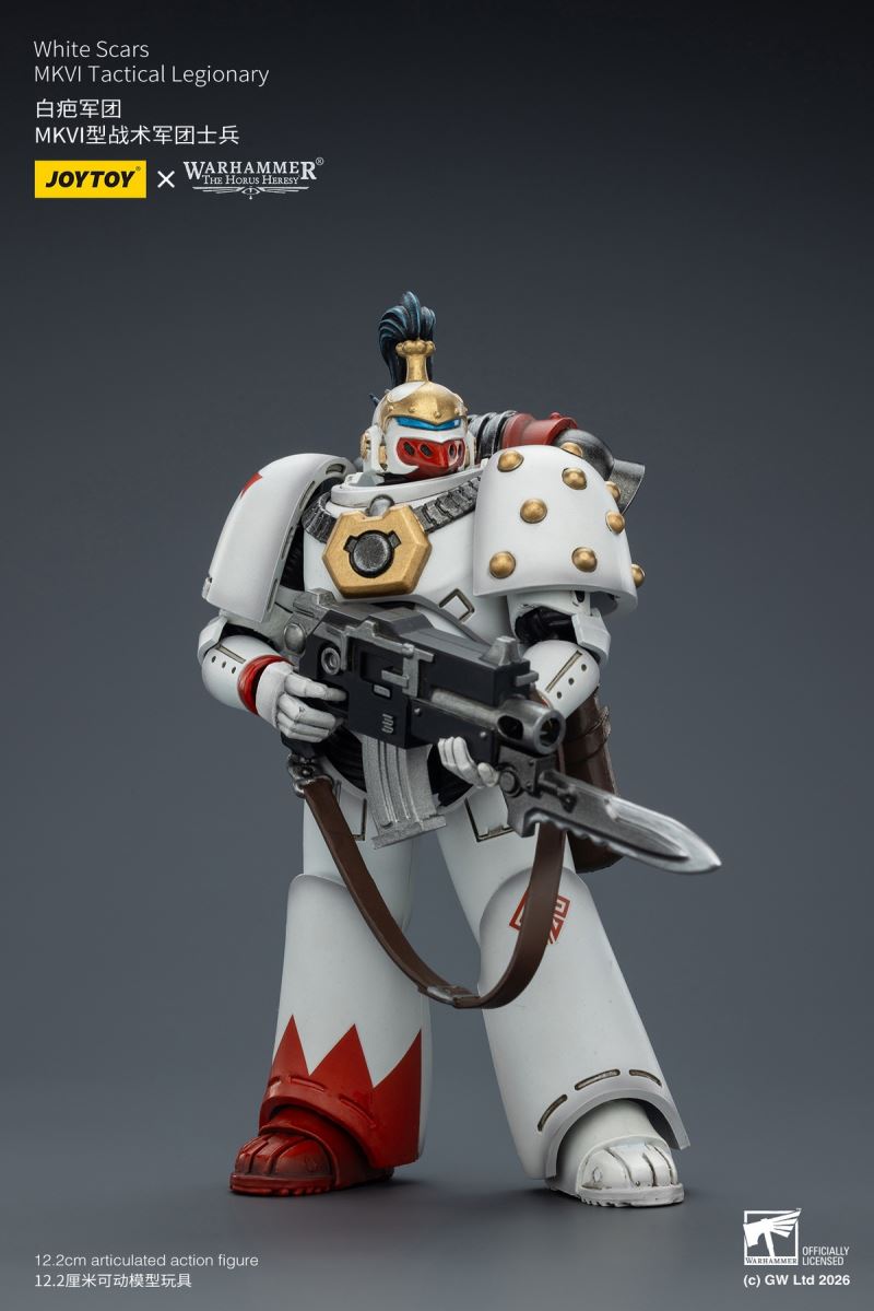 Warhammer White Scar Legion - Chagatai Khan / MKIII / MKVI Tactical Legion Soldier